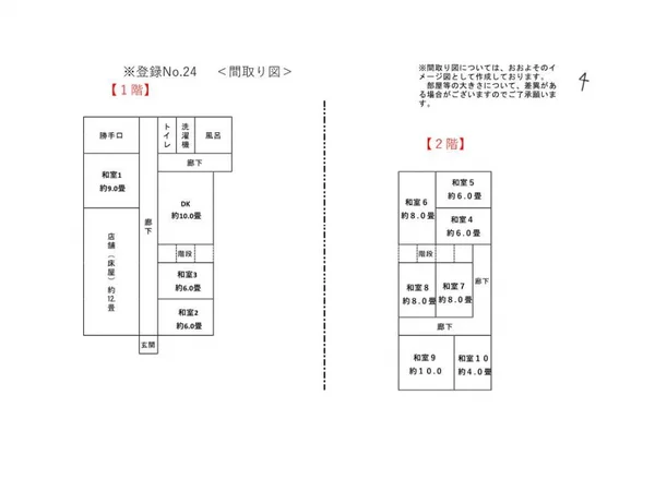 Floor plans & documents