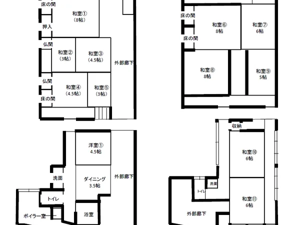 Floor plans & documents