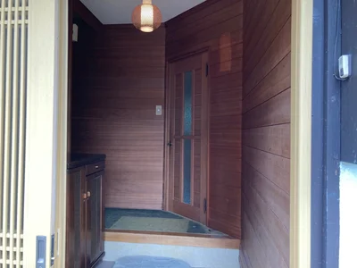 entrance