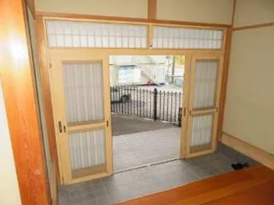 entrance