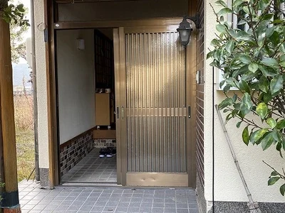 entrance