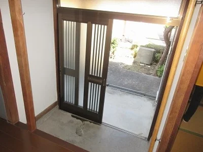 entrance