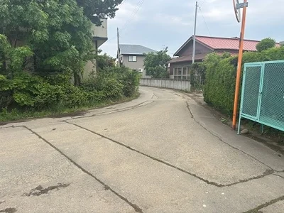 exterior (including front road)