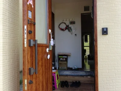 entrance