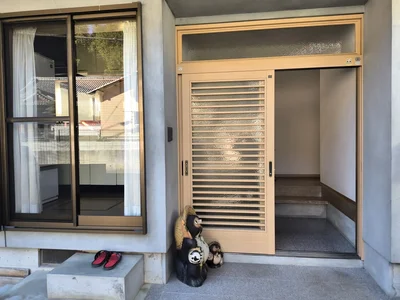 entrance