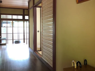 entrance