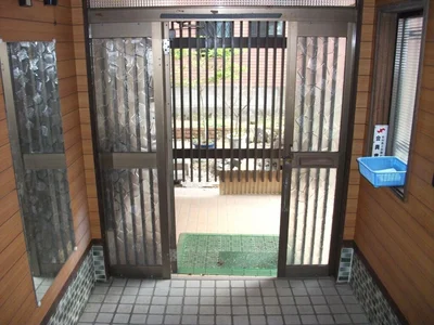 entrance